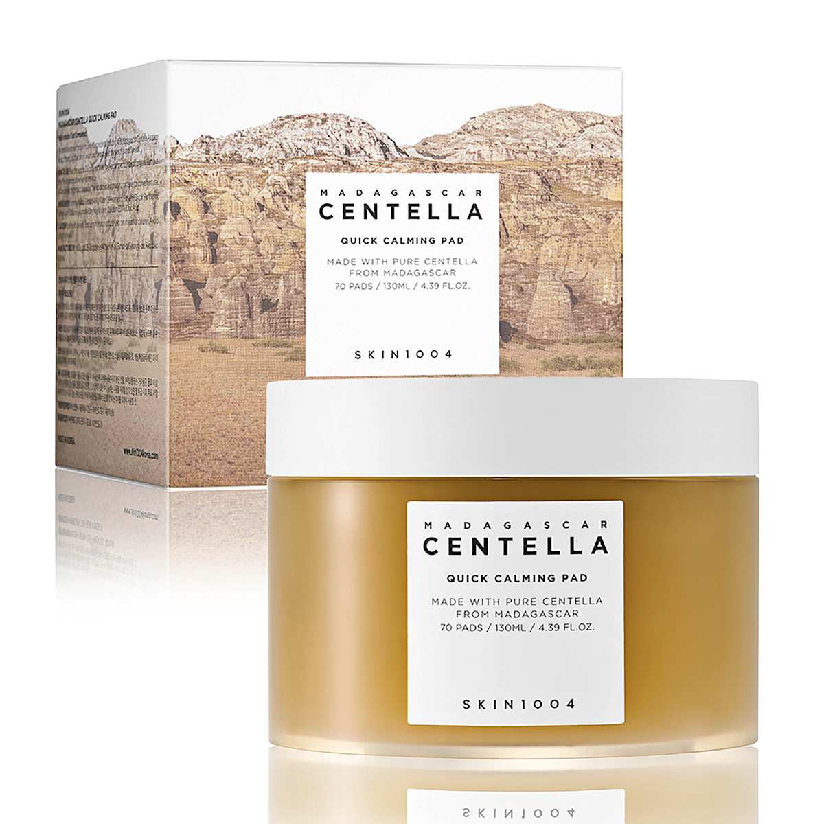 SKIN1004 Madagascar Centella Quick Calming Pad 70 Pads 130ml