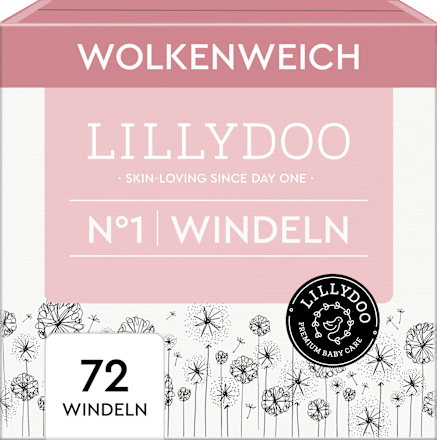 LILLYDOO Halbmonatsbox Windeln Größe 1