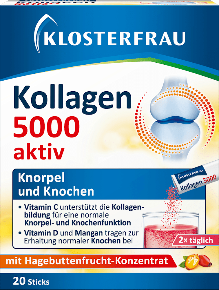 Klosterfrau Kollagen 5000 aktiv Sticks Proteinpulver