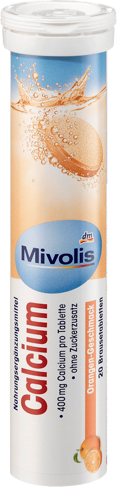 Mivolis Comprimés effervescents de Calcium 20 comprimés - by Hana Beauty