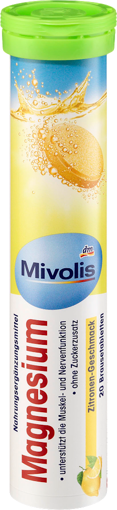 Mivolis Comprimés effervescents de Magnésium 20 comprimés - by Hana Beauty
