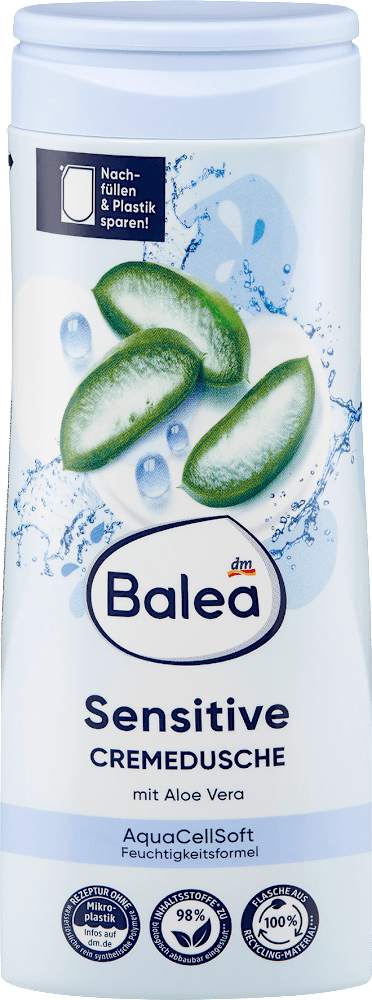 Balea Crème douche Sensitive - by Hana Beauty