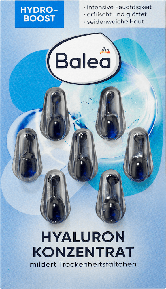 Balea capsules Hyaluronique, 7 pcs - by Hana Beauty