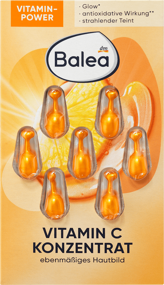 Balea capsules Vitamine C, 7 pcs - by Hana Beauty