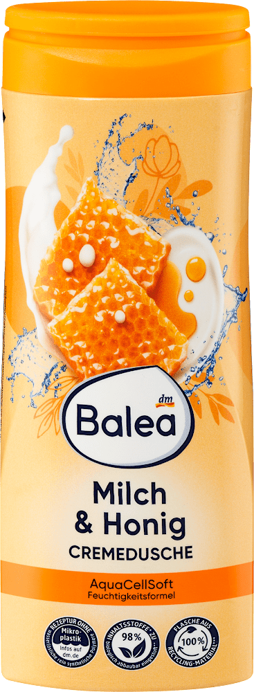 Balea Crème douche Lait & Miel - by Hana Beauty