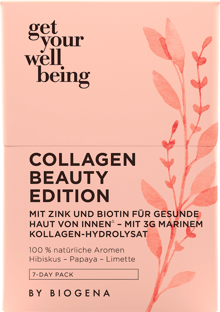 get your well being by Biogena Collagen Beauty Edition Sachets Proteinpulver