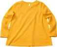 Kinder Shirt, Gr. 140, in Baumwolle, gelb PUSBLU