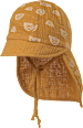 Baby Mütze, Gr. 44/45, aus Bio-Baumwolle, gelb ALANA