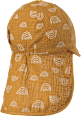 Baby Mütze, Gr. 44/45, aus Bio-Baumwolle, gelb ALANA