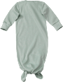 Baby Knotenkleid, Gr. 62/68, aus Bio-Baumwolle, grün ALANA