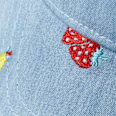 Basecap mit Regenbogen-Muster, blau, Gr. 52/53 PUSBLU