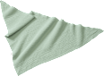 Schal aus Musselin, grün ALANA
