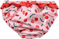 Schwimmwindel mit Kirsch-Muster, rosa, Gr. 74/80 PUSBLU