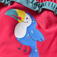 Schwimmwindel mit Tukan-Motiv, pink, Gr. 74/80 PUSBLU