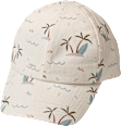 Basecap mit Palmen-Muster, weiß, Gr. 52/53 PUSBLU