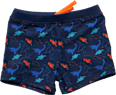 Badehose mit Dino-Muster, blau, Gr. 122/128 PUSBLU