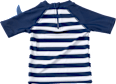 UV Shirt mit Hai-Applikation, blau, Gr. 122/128 PUSBLU