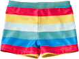 Badehose mit Ringeln , bunt, Gr. 122/128 PUSBLU