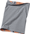 Loop Schal mit Waschbär-Muster, orange ALANA