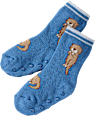 ABS Socken mit Otter-Motiv, blau, Gr. 18/19 ALANA