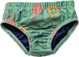 Schwimmwindel mit Tier-Muster,grün, Gr. 86/92 PUSBLU