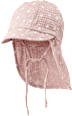 Schirmmütze aus Musselin mit Pusteblumen-Muster, rosa, Gr. 48/49 ALANA