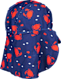 Bademütze mit Krebs-Muster, blau, Gr. 52/53 PUSBLU
