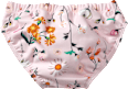 Schwimmwindel mit Blumen-Muster, rosa, Gr. 74/80 PUSBLU