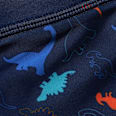 Badehose mit Dino-Muster, blau, Gr. 122/128 PUSBLU
