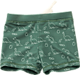 Badehose mit Dino-Muster, grün, Gr. 86/92 PUSBLU