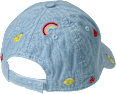 Basecap mit Regenbogen-Muster, blau, Gr. 52/53 PUSBLU