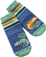 Stoppersocken mit Chamäleon-Motiv, grün & blau, Gr. 21/22 PUSBLU