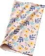 Loop Schal mit Blumen-Muster, beige ALANA
