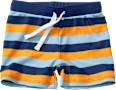 Badehose mit Ringeln, blau, Gr. 98/104 PUSBLU