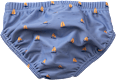 Schwimmwindel mit Segelschiff-Muster, blau, Gr.74/80 PUSBLU