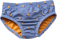 Schwimmwindel mit Segelschiff-Muster, blau, Gr.74/80 PUSBLU
