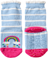 Stoppersocken mit Regenbogen-Motiv, blau, Gr. 23/24 PUSBLU