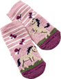 Stoppersocken mit Einhorn-Motiv, rosa, Gr. 25/26 ALANA