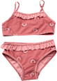 Bikini mit Regenbogen-Muster, rosa, Gr. 98/104 PUSBLU
