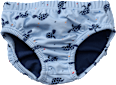 Schwimmwindel mit Schildkröten-Muster, blau, Gr. 86/92 PUSBLU