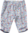 Leggings Pro Climate mit Blumen-Muster, blau, Gr. 104 ALANA