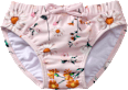 Schwimmwindel mit Blumen-Muster, rosa, Gr. 74/80 PUSBLU