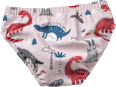 Schwimmwindel mit Dino-Motiv, beige, Gr. 86/92 PUSBLU