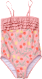 Badeanzug mit Tulpen-Muster, rosa, Gr. 98/104 PUSBLU