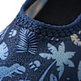 Badeschuhe mit Dino-Muster, blau, Gr. 23/24 PUSBLU