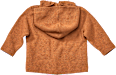 Jacke aus Strick mit Kapuze, braun, Gr. 62 ALANA