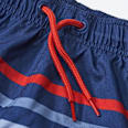 Badehose mit Ringeln, blau & rot, Gr. 122/128 PUSBLU
