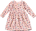 Kleid Pro Climate mit Schmetterling-Muster, rosa, Gr. 110 ALANA