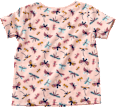 T-Shirt Pro Climate mit Schmetterling-Muster, rosa, Gr. 116 ALANA