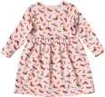 Kleid Pro Climate mit Schmetterling-Muster, rosa, Gr. 110 ALANA